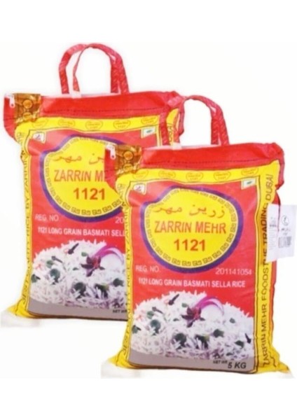 Zarrin Mehr 1121 Pirinç Basmati Pirinci 10 kg