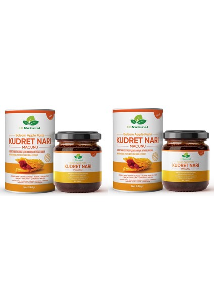 Dr. Natural Kudret Narı Macunu Bitki Karışımlı Bitter Melon Macun 240 gr x 2 Adet