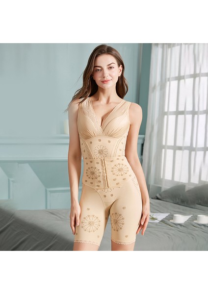 Göğüslü Geri-Take-Off Shapewear Tek Parça Karın, Bel ve Kalça (Yurt Dışından)
