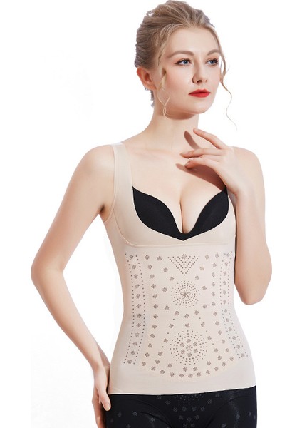 Karın, Bel, Dar, Büyük Boy Shapewear, Göğüs Desteği (Yurt Dışından)