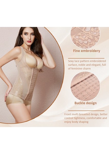 Göğüslü Dantel Karın Destek Göğüs Shapewear (Yurt Dışından) fırsatları