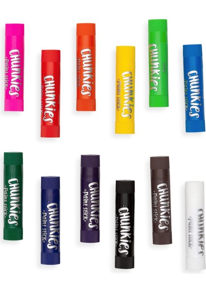 Ana Renkler Ooly Chunkies Paint Sticks 12’li Set fiyatları