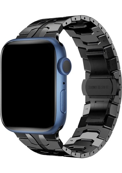 Apple Watch Uyumlu 42/44/45/49 mm Riot Loop Çelik Kordon