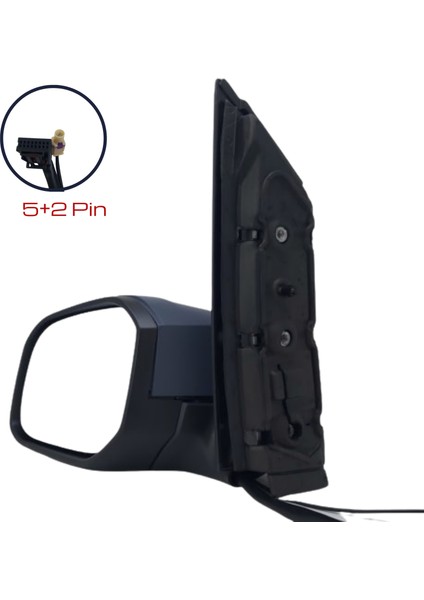 Dış Dikiz Aynası Vw Caddy 2015-2020 Elektrikli, Isıtmalı, Antenli, Manuel Katlanır, Astarlı Kapak, 5+2 Pin indirimleri