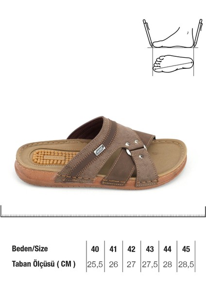 Yazlık Erkek Suni Deri Pu Taban Rahat Günlük Terlik fiyatları