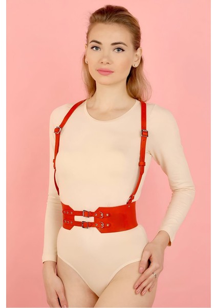 Mlvx Şık Kemer Korse Harness - 853 Blsm