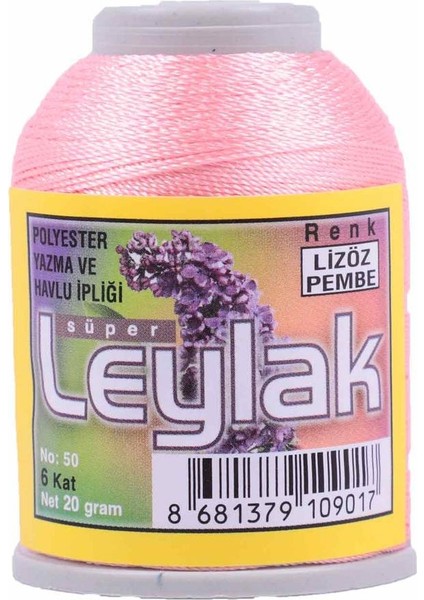 Mlvx Oya ve Dantel Ipi 20 gr Lizöz Pembe Blsm