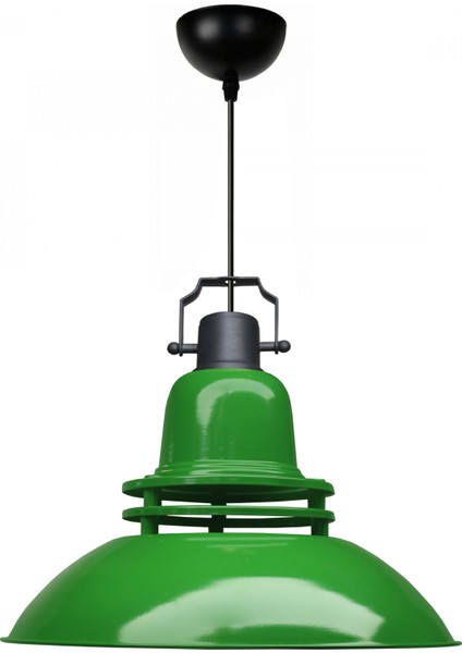 Endüstriyel Metal Retro Yeşil Sarkıt AYD-3655