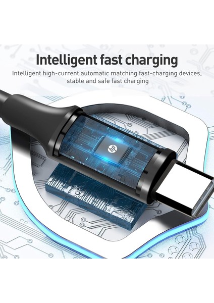 DHC-TC107-1M Usb3.1 Type-C To Type-C Hızlı Şarj Kablosu