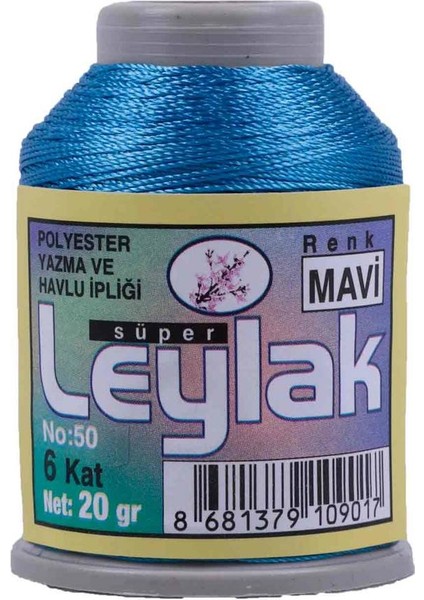 Mlvx Oya ve Dantel Ipi 20 gr Mavi Blsm