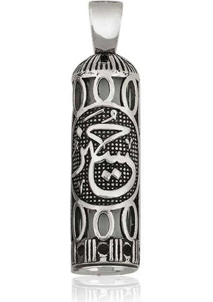 Hüseyin Yazılı Cevşeni Kebir Dualı 925 Ayar Gümüş Cevşen Kolye indirimleri