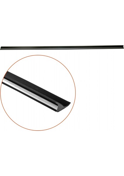 Bagaj Çıtası Üniversal Siyah-Krom 135 cm x 4 cm BR2790105
