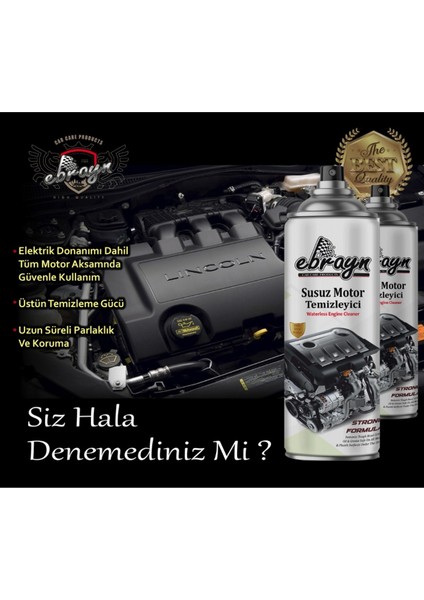 Susuz Motor Temizleyici Aerosol 500 ml