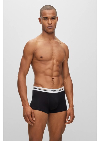 Erkek Marka Logolu Beli Lastikli Siyah Boxer 50492200-001 fiyatları