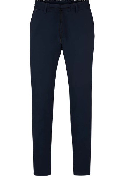 Erkek Dokuma Kumaş Normal Bel Düz Model Lacivert Pantolon 50502477-404