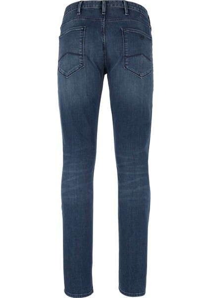 Emporio Armani Erkek Slim Fit Normal Bel Pamuklu Mavi Jeans 6Z1J06 1D19Z-942