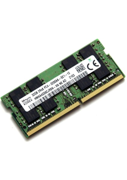 Sk-Hynix HMAA4GS6CJR8N-XN 32GB DDR4-3200 Notebook Bellek