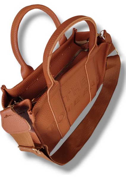 Kadın Çapraz Askılı Fermuarlı Deri The Tote Bag Omuz Çanta fırsatları
