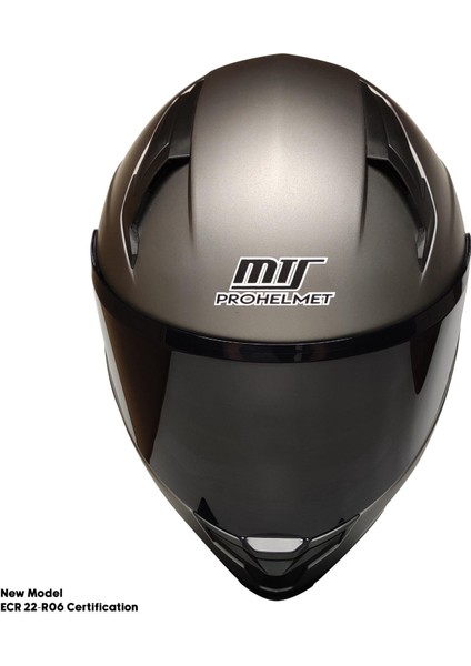 Motosiklet Kask Ece 22.R06 Sertifikalı Güneş Vizörlü Fiber Kask Full Face Motor Kaskı Yeni Sezon