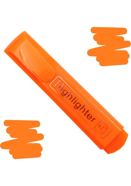 Fosforlu Kalem Neon LN-1029 Turuncu 12 Adet