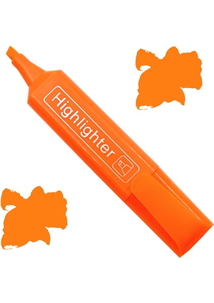 Fosforlu Kalem Neon LN-1029 Turuncu 12 Adet