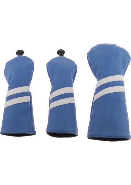 Golf Kulübü Için 3'lü Kılıf , Ahşap, Ahşap, Ahşap Mavi (Yurt Dışından)