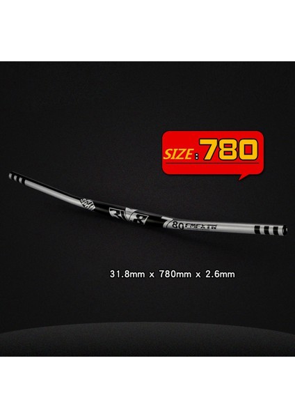 Dağ Lenker 31,8 mm Fahrrad Yükseltici 780MM (Yurt Dışından)