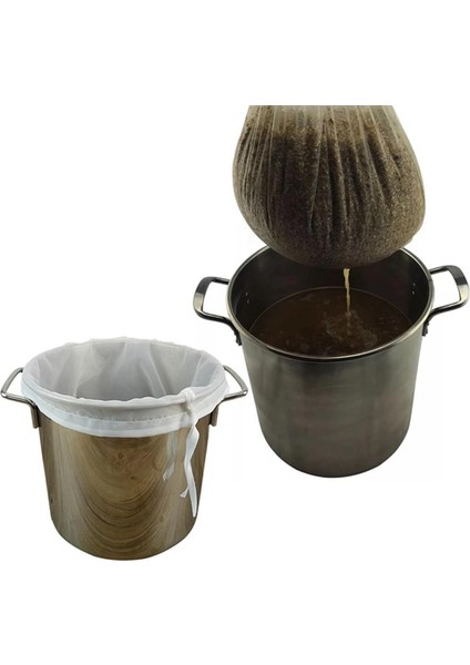 Süzme Torbası Soğuk Demleme Torbaları Şerbetçiotu Tahı Meyve Için Ince Örgü Çanta (Yurt Dışından)