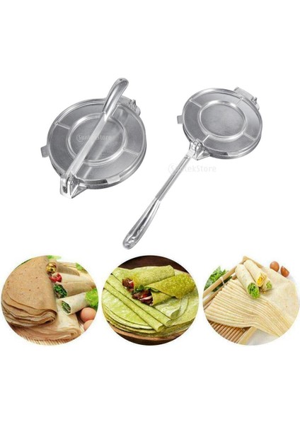 Ağır Hizmet Tipi 6.5 '' Alüminyum Tortilla Inç Un Mısır Tortilla Makinesi Tortilla Presleme (Yurt Dışından)