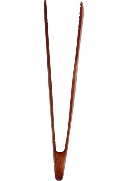 2 Adet Barbekü Araçları 26.5cm Ahşap Sağlık ve Çevre Koruma Izgara Yiyecek Maşası Barbekü Açık Maşa (Yurt Dışından)