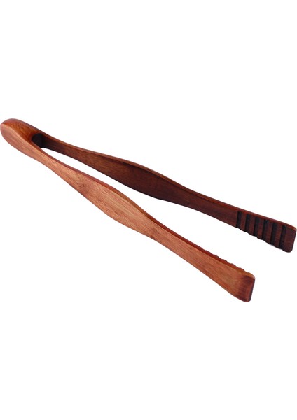 2 Adet Barbekü Araçları 26.5cm Ahşap Sağlık ve Çevre Koruma Izgara Yiyecek Maşası Barbekü Açık Maşa (Yurt Dışından)