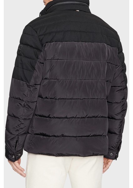 Dik Yaka Su Itici Regular Fit Mont Erkek Mont 50497841 001