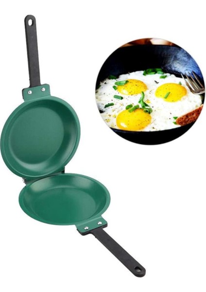 Ξ Ny Ue Zhang 2x Kızartma Tavası, Çift Taraflı Kızartma Tavası Yapışmaz Çevirme Katlanır Kızartma Tavası Barbekü Istikrarlı ve Dayanıklı Pişirme Aracı (Yurt Dışından) modelleri