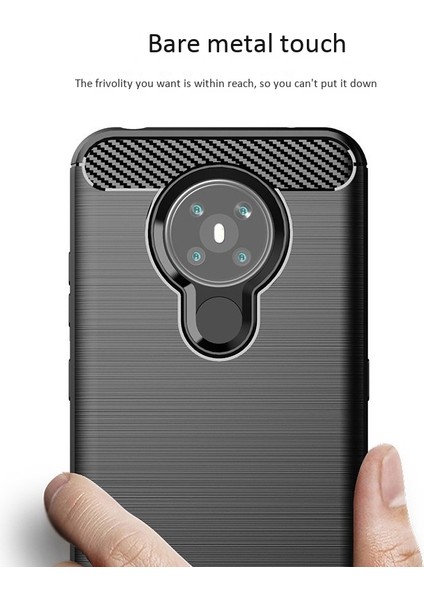 5.3 Kılıf Için Uygun Düşme Önleyici Koruyucu Kabuk Fırçalanmış Kabuk Koruyucu Yumuşak Kabuk Tpu Cep Telefonu Kılıfı Mavi (Yurt Dışından) modelleri