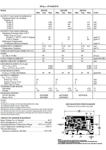 AD584 Şeffaf Muhafazalı Referans Modülü 2.5V/7.5V/5V/10V 4 Kanal Yüksek Hassasiyetli Gerilim Referans Modülü (Yurt Dışından)