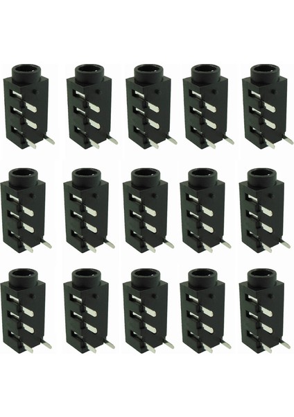 100 Adet 3.5mm Dişi Ses Konektörü 4 Pin Dıp Kulaklık Jak Soketi PJ-320A (Yurt Dışından)
