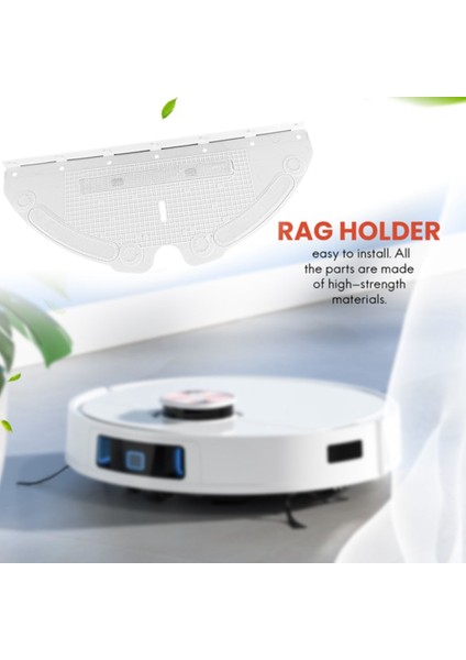 Ξ Ny Ue Zhang T7 / T7 Pro /S50 / T6 Robotlu Süpürge Için Yedek Parçalar Tek Kullanımlık Paspas Bezi Braketi (Yurt Dışından)