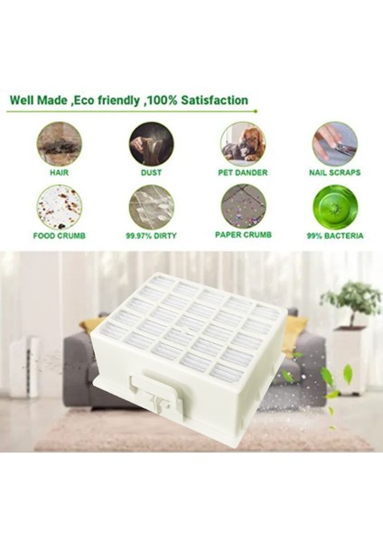 Ξ Ny Ue Zhang 2 Adet Hepa Filtre BGL32235 BGL3223501 WBBZ156H -40 -10 00576833 Elektrikli Süpürge Aksesuarları Parçası (Yurt Dışından)