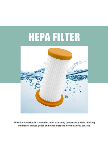 Ξ Ny Ue Zhang 6 Adet Hepa Filtre FC8198 FC8199 Elektrikli Süpürge Yüksek Verimli Filtre Yedek Aksesuarları Toz Filtreleri (Yurt Dışından)