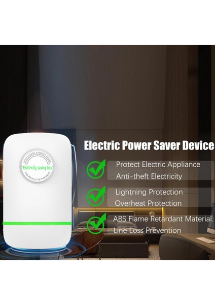 Ξ Ny Ue Zhang 15 Adet Enerji Tasarrufu Elektrik Tasarrufu Kutusu Güç Faktörü Tasarruf Cihazı Denge Akım Kaynağı Tasarrufu Abd Plug (Yurt Dışından)