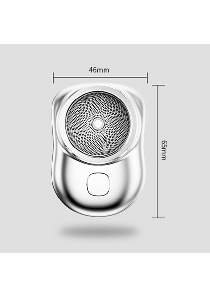 Xin Yue Zhang Ξ Ny Ue Zhang Erkekler Için Mini Elektrikli Tıraş Makinesi Taşınabilir Seyahat Elektrikli Tıraş Makinesi Yıkanabilir Sakal Düzeltici USB Şarj Edilebilir Yüz Sakal C (Yurt Dışından)