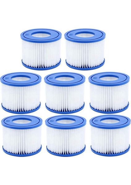 Ξ Ny Ue Zhang Spa Filtre Pompası Tip Vı Için 8pcs Havuz Filtresi, Yedek Filtre Için Sıcak Küvet Filtreleri (Yurt Dışından)