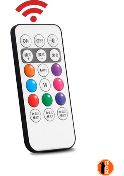 Uzaktan Kumandalı Çakar LED Kumandası / Rf Wireless Kumanda / Yedek Kumanda