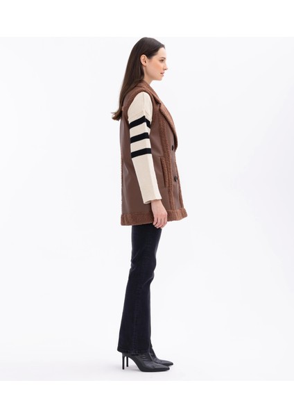 Yelek 1401066 - Kahve