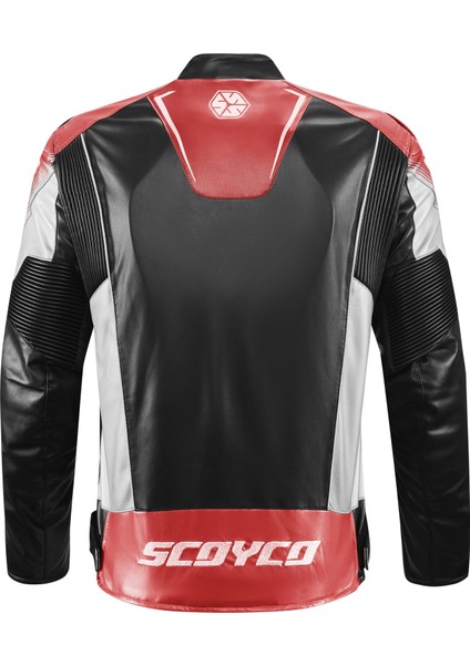 JK187 4 Mevsim Deri Mont Black-Red fiyatları