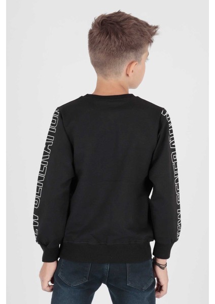 Erkek Çocuk Leader Baskılı Trend Sweatshirt AK15091 fiyatları