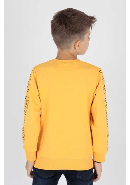 Erkek Çocuk Leader Baskılı Trend Sweatshirt AK15091 fiyatları