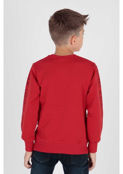 Erkek Çocuk Leader Baskılı Trend Sweatshirt AK15091 fiyatları