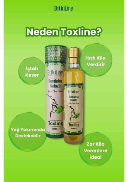 Sandaloz Sakızlı Yeşil Elma Sirkesi Diyet Takviyesi 500ML fırsatları