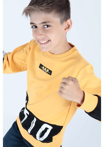 Erkek Çocuk Edition Baskılı Trend Sweatshirt AK15121 indirimleri